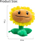 Maikerry 1 PC Plush Toy Doll, PVZ Stuffed Figure Sunflower, Great Gifts for Kids and Fans