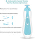 OUREPOCA Trimmer 6-in-1 Set Baby Nail File Clippers Electric: Baby Nail Electric Kit Fingernails Toes Care Manicure