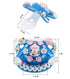Dummy CutiePlusU Adult Sized Pacifier for Adult-Big Shield DIY Handmade-Baby Bottle Darkblue