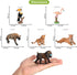 Volnau 11PCS Animal Toys Figurines Africa Figures Zoo Pack for Kids, Educational Jungle Set