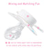 Set LittleForBig Bigshield Generation-II Adult Sized Pacifier Printed - Little Circus Pattern