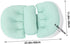 Small Maternity Pillow with Lumbar Support - Ideal for Pregnant Comfort