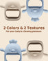 2 Packs Baby Teething Toy for 0-6 6-12 Months, Food Grade Silicone Teething Mitten, BPA Free Chew Toys