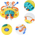 Baby Silicone Suction Cup Toy for High Chair, Toddler Sensory Toy for 6-12 Months, Montessori