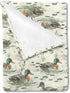 KuphiL10C Unisex Mallard Ducks Theme Baby Nursery Throw Gift Blanket for Boys Girls,