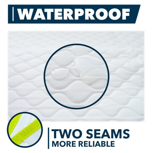 Portable Waterproof Changing Pad, Large Size 25.5”x31.5”, Foldable Wipeable Diaper Changing Mat for Boys & Girls