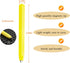 3 Pieces Replacement Stylus Magnetic Drawing Pen for Magnetic Drawing Board, Yellow