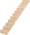 Artibetter Mini Staircase Wooden 1/12 DIY Stairway Accessory Model - Without Armrest for Mini House Scene