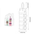 Manwetye 2 4-Layer PCS Baby Milk Powder Dispenser, Stackable Formula Container for Travel, Portable Snack Storage Box