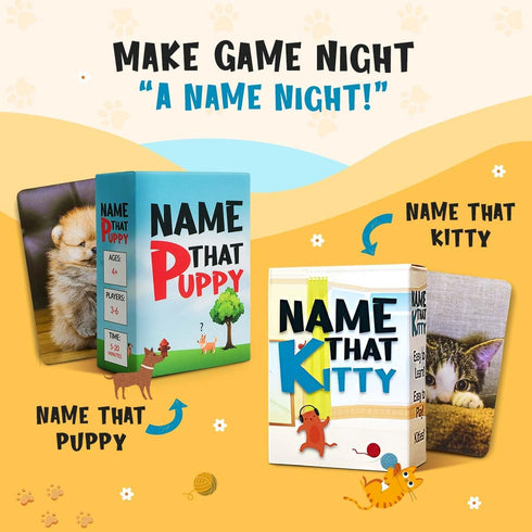 Name That Kitty - Purrrfect Cat Gifts for Girls, Kids Games, Crafts, and Themed Gifts for Cat Lovers