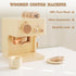 10Pcs Playset Set Sets ibwaae Kids Coffee Maker Toy Coffee Maker Wooden Kitchen Toys Toddler Play Kitchen Accessories