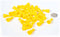 Plastic Pawns: Set of 36 Yellow Color Board Game Playing Pieces - Chess & Sorry Replacement Markers