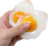 Honbay 4PCS Lifelike Artificial Fried Eggs PVC Resin Fake Food Realistic Simulation Cooked Egg Imitation Food Model