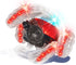 Mindscope 27 Turbo Twisters RED MHz Bright LED Light Up Stunt RC Remote Control Vehicle
