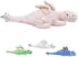 Weighted Stuffed Animal 5Lbs 35.4", Heavy Soft Dragon Plush Toy, Pink Weighted