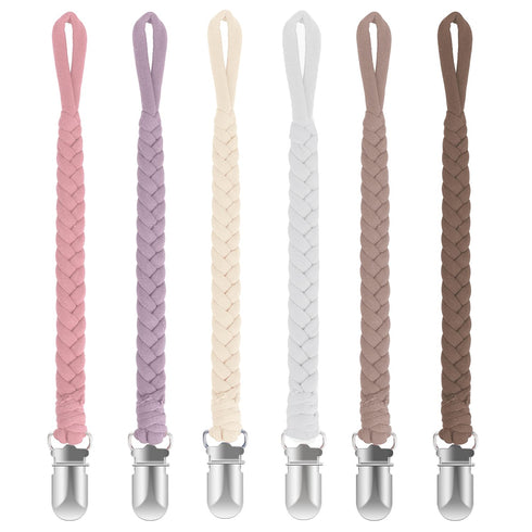 Baby Pacifier Clip, Baby Pacifier Holder for Boys and Girls, Universal Fit