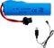 Battery 3.7V 1200mAh Li-ion Rechargeable with USB Charger Cable SM-2P Plug for RC Car Drift Monster Truck Off-Road