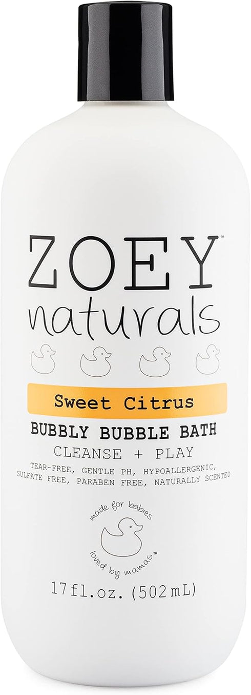 Zoey Naturals - Sweet Citrus Bubble Bath for Kids & Babies -