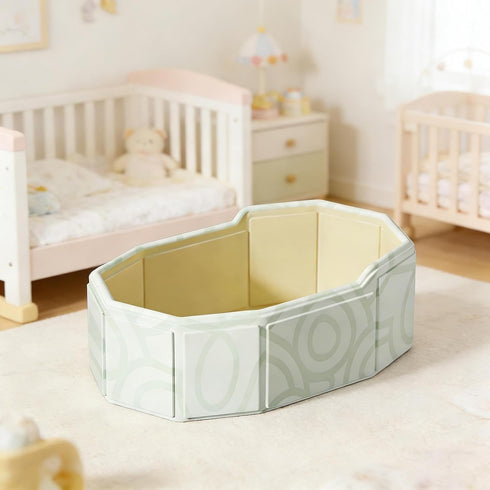 Generic 75x45cm Foldable Kid Bath Tub Lightweight, Portable Space, Saving Bathtub Drain Plug, Boys Girls Pets Cats Dogs