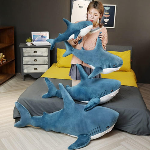 OPHRBU 24 inches) Shark Stuffed Animal Plush,Soft Shark Plush Pillow Toy,Plush Large Shark Toys for Home Decoration