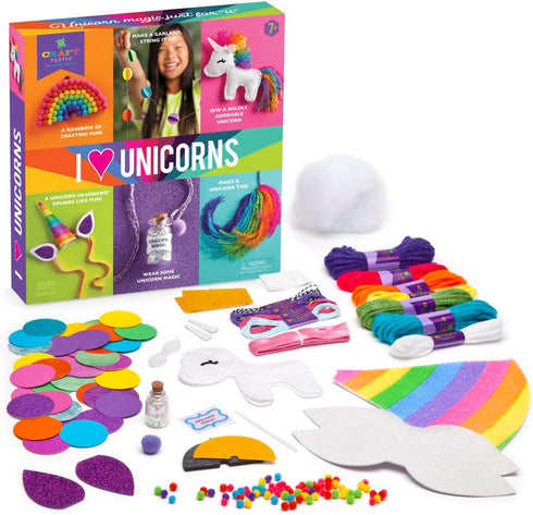 6 7+ Craft-tastic DIY Arts & Craft I Love Unicorns Kit Amazing Unicorn-Inspired Projects! For Ages