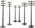 Hobby Train Sets 6pcs Telephone Pole Model Train Accessories 1:87 Electric Utility Pole Model for Early Education