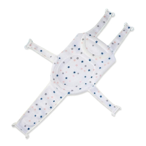 Kangnice Premium Baby Bath Seat Support Net, Adjustable Non-Slip Infant Bathing Chair for