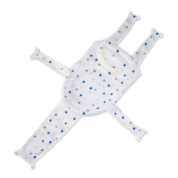 Kangnice Premium Baby Bath Seat Support Net, Adjustable Non-Slip Infant Bathing Chair for