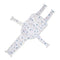 Kangnice Premium Baby Bath Seat Support Net, Adjustable Non-Slip Infant Bathing Chair for