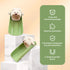 EQUNROY 2-Pack Beige Faucet Extender for Toddlers & Kids, Child-Safe Silicone Sink Adapter with Visual Temp Alert, Fits