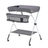 VEVOR Baby Changing Table, Foldable Diaper Change Station with Side Basket, Adjustable Height Changing Table