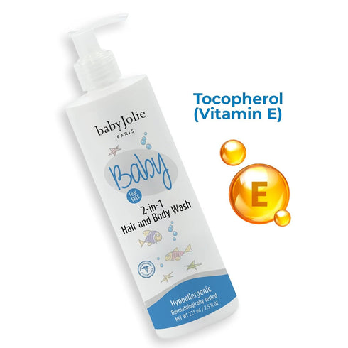 2-in-1, 7.5oz 221ml (1) Baby Jolie Baby Body Wash, Kids Hair and Body Wash for Babies & Newborn Shampoo + Soap | |