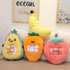 REFAHB Cute Throw Pillow Stuffed Banana Toys, Removable Fluffy Creative Gifts for Teens, Girls, Kids