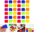 FAVOMOTO 120PCS Plastic Hotels Houses, Game Replacement Pieces for Board Games in Multicolor