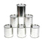 U.S. Toy Metal Carnival Cans, Silver (GS93)
