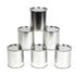 U.S. Toy Metal Carnival Cans, Silver (GS93)