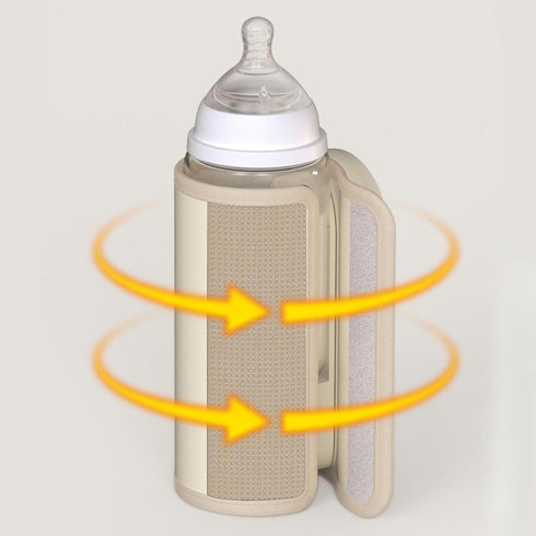 Generic Portable LED Bottle Warmer Sleeve for Breastmilk & Formula - Ideal for Daily Use