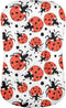 Daulesho Red Ladybug Bassinet Sheets Hand Drawn Cartoon Ladybird Soft and Breathable Material,