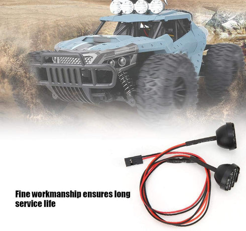 VGEBY1 RC LED Headlights, 22MM Decoration Kit for 1/10 Scale RC Crawler Car Toy Vehicle