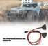 VGEBY1 RC LED Headlights, 22MM Decoration Kit for 1/10 Scale RC Crawler Car Toy Vehicle