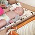 FIGEPO 4 Pack Mallard Duck Baby Changing Pad Covers Neutral Unisex Breathable Fitted Nursery Sheets for Baby Girl