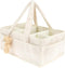 Kandishiex US Baby Diaper Caddy with Removable Dividers Portable Diaper Caddy Organizer Practical