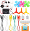 Sntieecr Electric Circuit Motor Kit, Science Experiment Educational Montessori Learning Kits Set