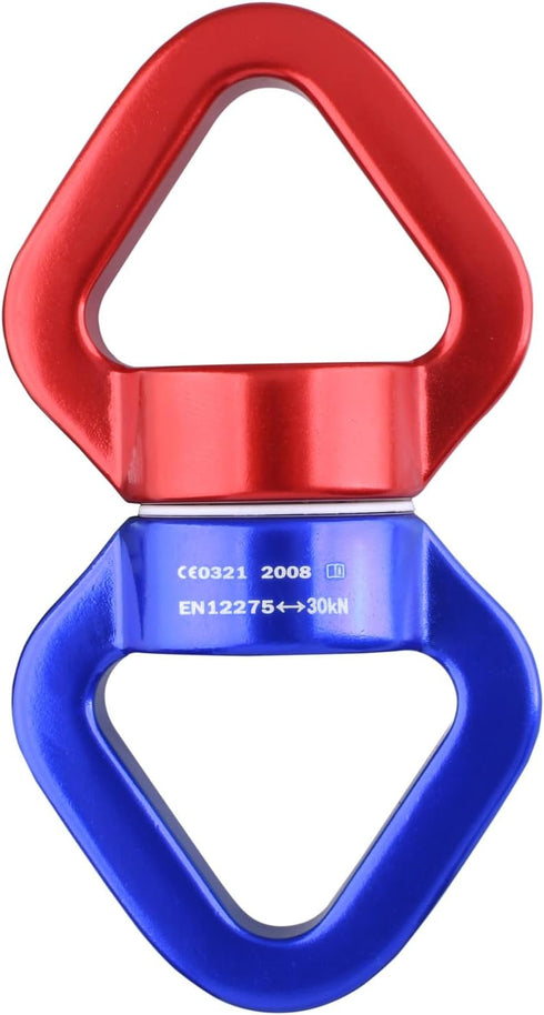 Azarxis 30KN Tree Swing Swivel Spinner - Safest Rotational Climbing Rope Device for Children’s Web Tree Swing Setting