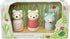 Tender Leaf Toys Bear Tales Wooden Dollhouse Add-on Playset - 3 Pcs Bear Family Figures