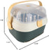 ZJchao Baby Bottle Organizer, Baby Bottle Drying Rack Small and Compact Draining Bottle Organizer Baby with Thickened
