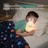Lumipets Baxter The Bunny Squishy Night Light for Kids | Silicone Lamp with Tap & Remote Control | Rechargeable Color