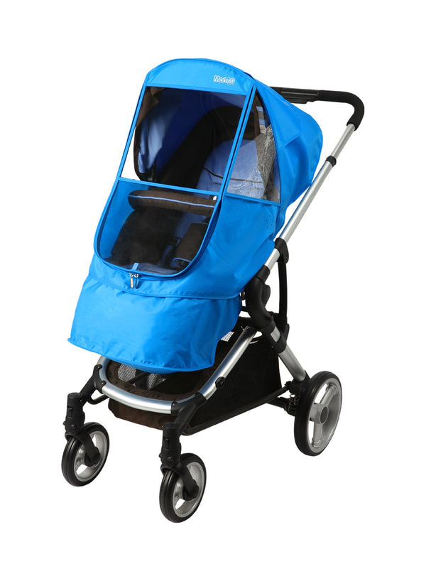 Manito Elegance Beta Stroller Weather Shield/Rain Cover, Blue