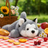 Cute Plush Husky Dog Toy - Soft Stuffed Animal for Kids & Adults