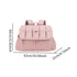 Bffcnl Backpack Diaper Bag Bag, Changing Bag for Bottle Phone Keys Toys, Pink